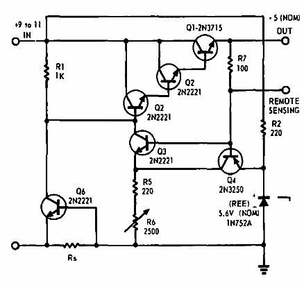 Fuente de alta corriente de 5 V 
