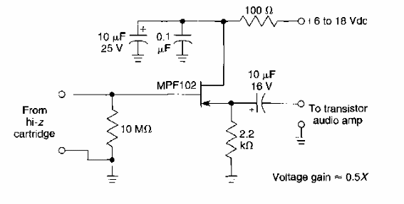 Preamplificador fonográfico 
