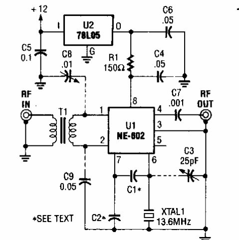 Convertidor de 10 MHz para WWV 
