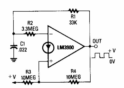 Oscilador 1 kHz 
