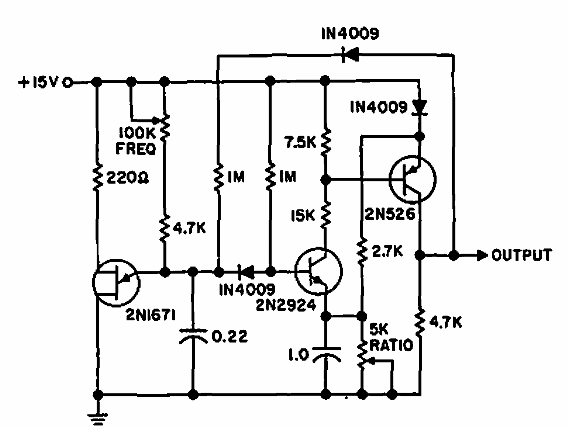 Oscilador de 60 a 1000 Hz 
