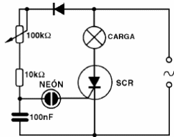 Control de potencia com SCR 
