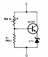 Diodo Zener variable 
