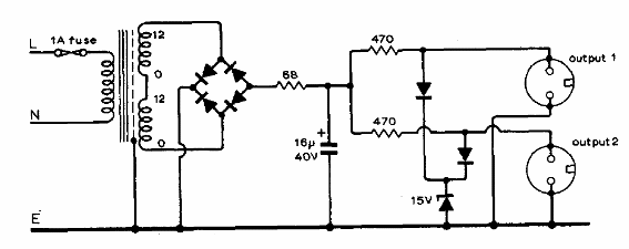 Cargador de batería de 9V 
