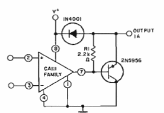 Comparador con Drive de solenoide 
