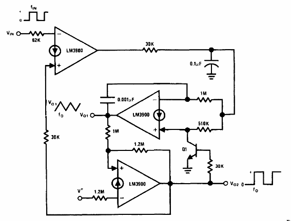 PLL con LM3900 
