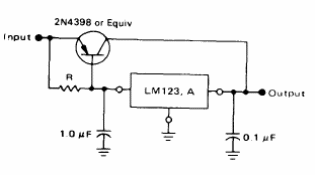 Regulador 15 A con LM123 
