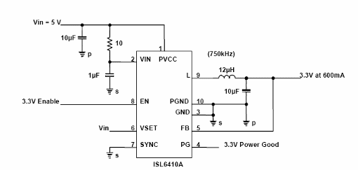 Convertidor DC a DC reductor de 600 mA 
