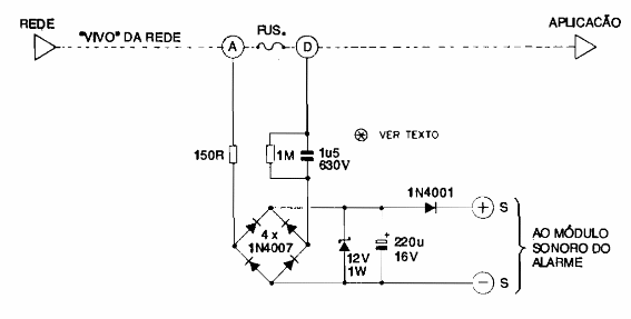 Alarma para fusibles y disyuntores 
