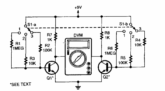 Circuito para adaptación de transistores 
