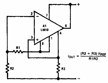 Regulador de corriente con operacional
Regulador de corriente con operacional