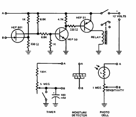 Circuito multiusos con FET 
