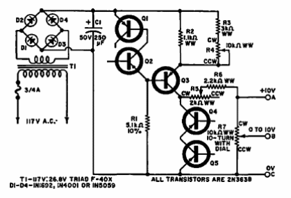 Fuente de referencia de 10 V
Fuente de referencia de 10 V