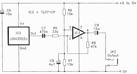 Aislador de audio Hall
