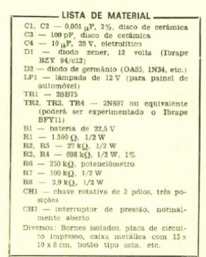 Calibrador de osciloscopio 
