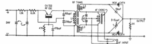 Modulador con varistor 
