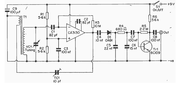 Radio AM con el CA3130 
