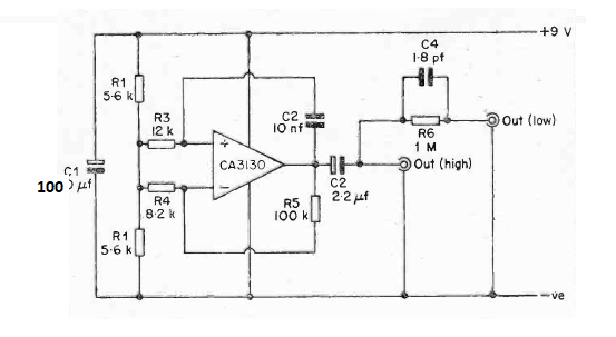 Inyector de señal CA3130 
