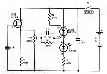 Timer con FET y Unijuntura
