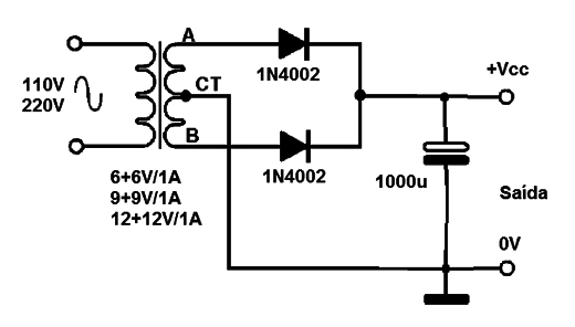 Fuente No Regulada Para Arduino
