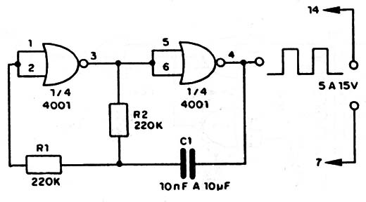 Oscilador 4001
