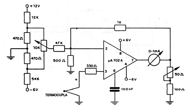 Amplificador Para Termocupla
