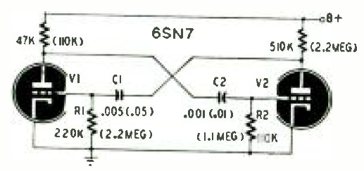 Astable Valvulado de 15 kHz 
