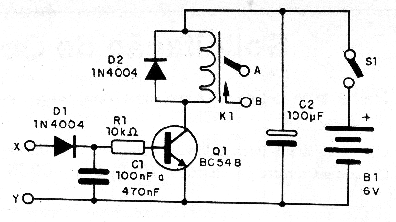 Figura 1 - Diagrama de la clave de audio.
Figura 1 - Diagrama de la clave de audio.