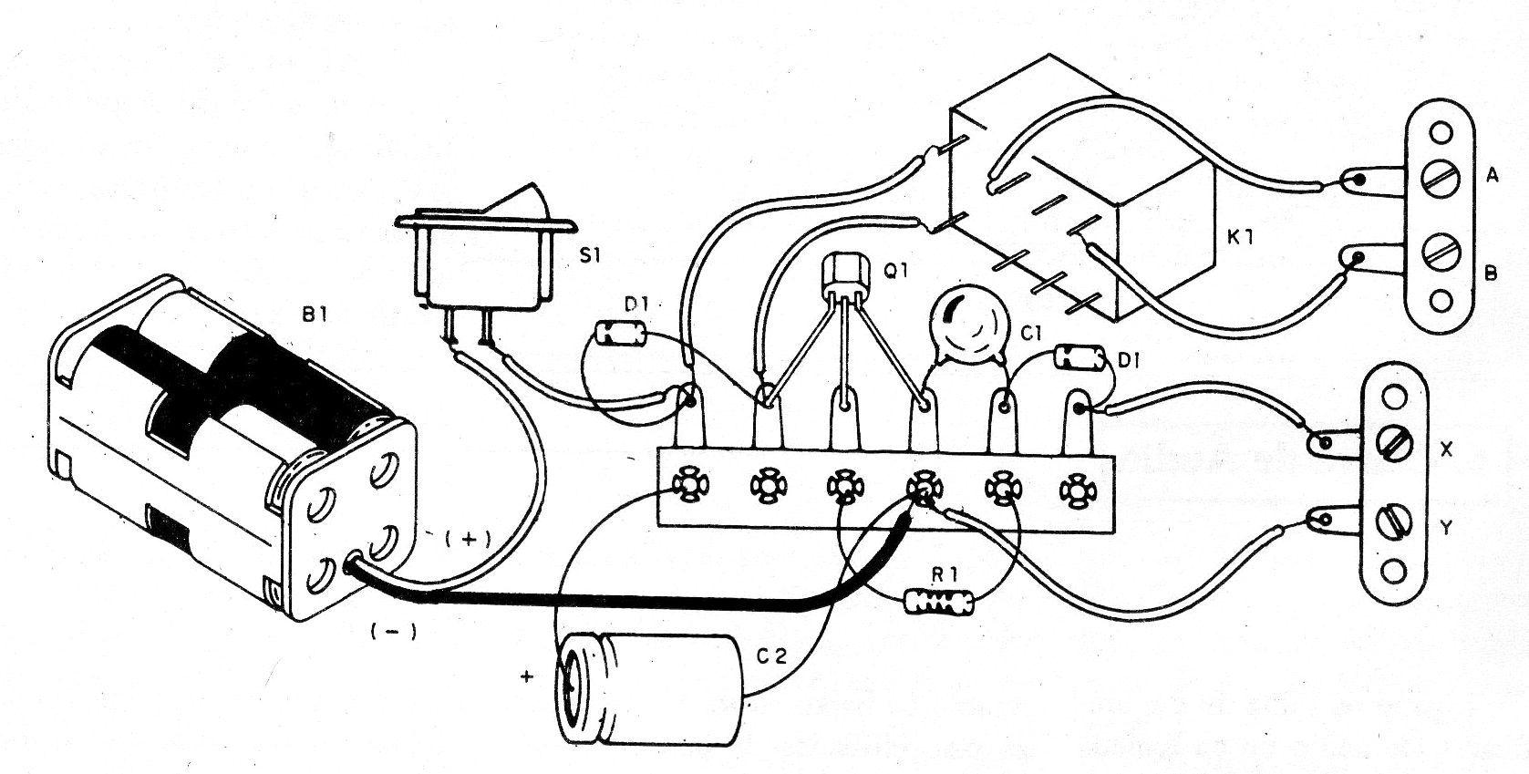 Figura 2 - Montaje en un puente de terminales.
Figura 2 - Montaje en un puente de terminales.