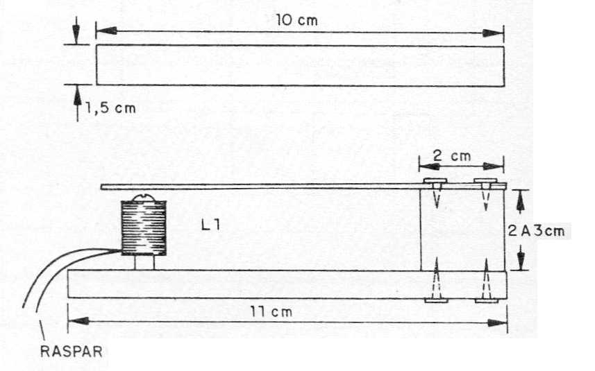Figura 3 - Detalles de la construcción del vibrador
Figura 3 - Detalles de la construcción del vibrador