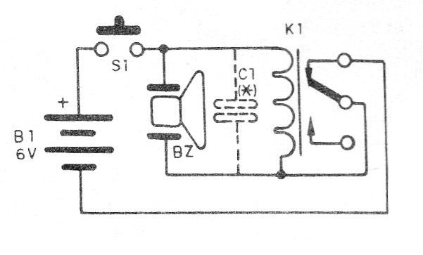 Figura 1 - Diagrama completo del vibrador con buzzer
Figura 1 - Diagrama completo del vibrador con buzzer