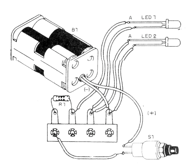 Figura 2 - Montaje en puente de terminales
