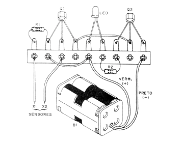 Figura 2 - Montaje en puente de terminales
