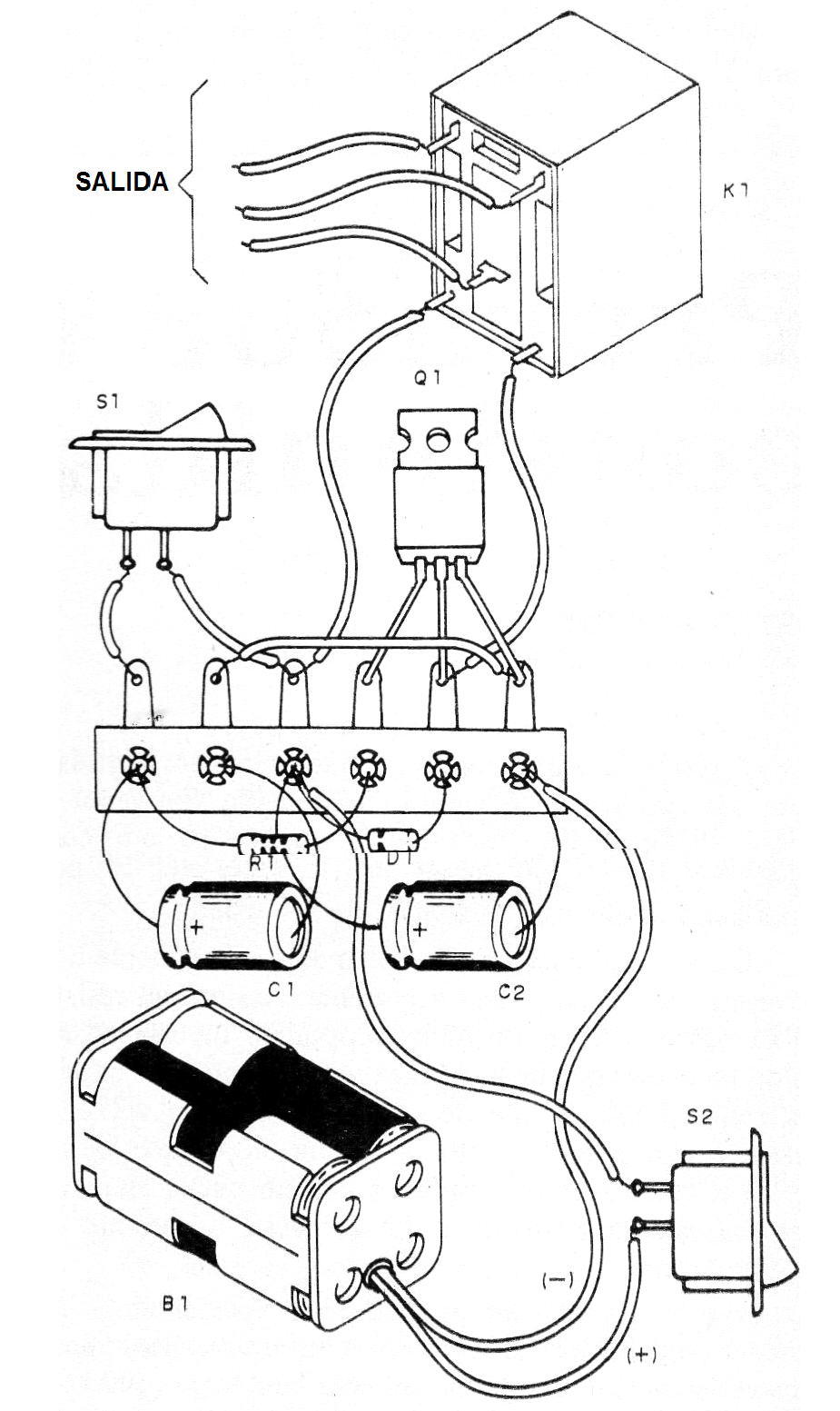 Figura 2 - Montaje en puente de terminales
Figura 2 - Montaje en puente de terminales