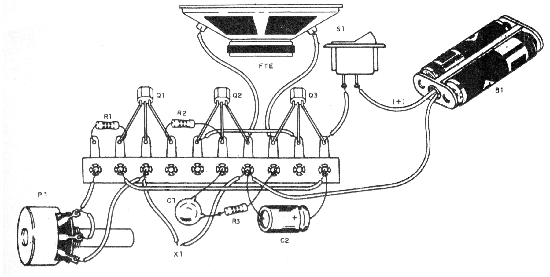 Figura 2 - Montaje en puente de terminales
Figura 2 - Montaje en puente de terminales