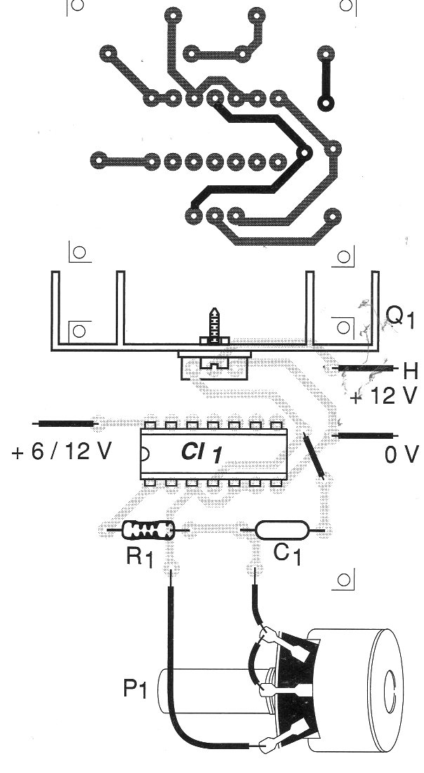 Figura 2 - Placa para el montaje
Figura 2 - Placa para el montaje