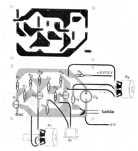 Figura 2 - Placa para el montaje
