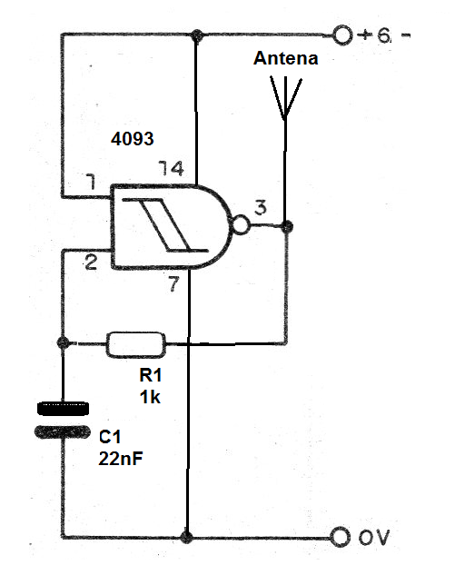   Figura 1 - Diagrama del micro-transmisor
