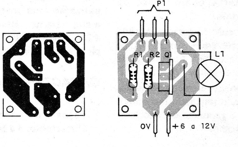 Figura 2 - Placa para el montaje
Figura 2 - Placa para el montaje