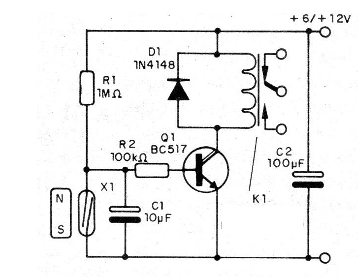Figura 1 - Diagrama de alarma de bajo consumo
Figura 1 - Diagrama de alarma de bajo consumo