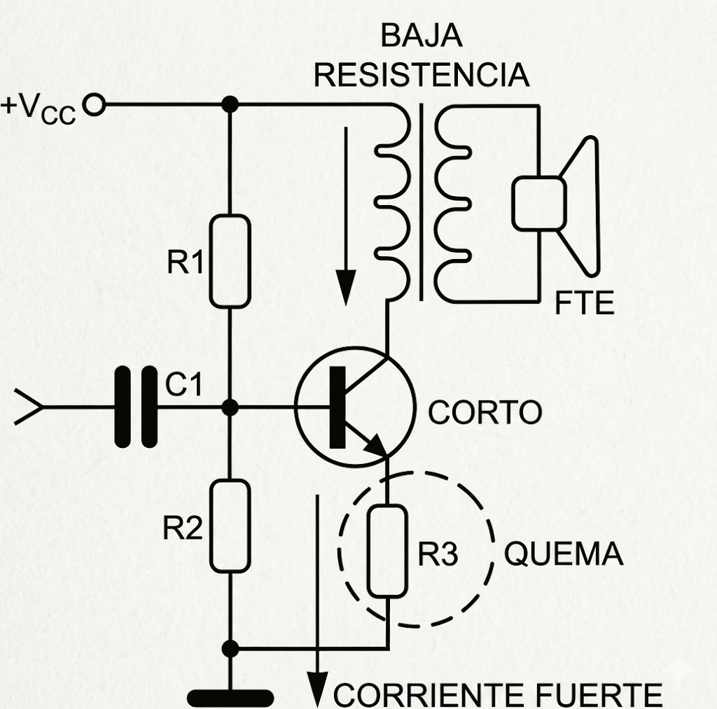 Figura 10 - La etapa de salida con transformador
