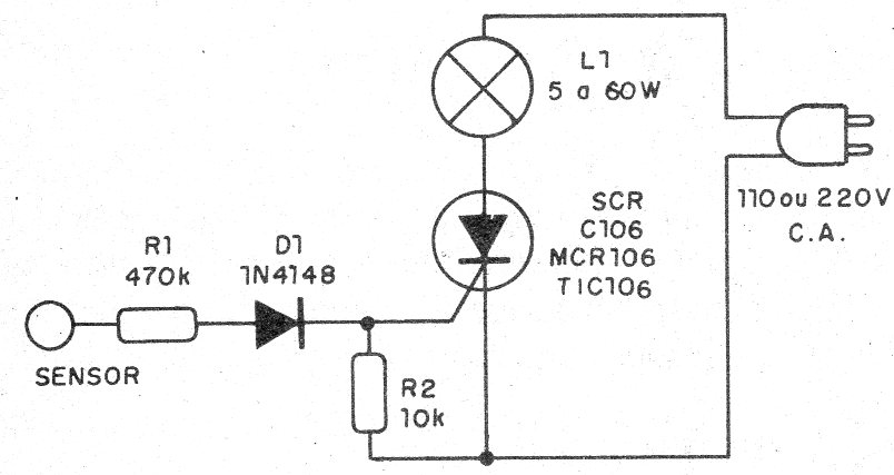 Figura 1 - Diagrama del interruptor de timbre
Figura 1 - Diagrama del interruptor de timbre