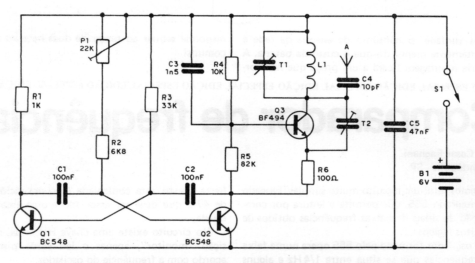 Figura 1 - El circuito
Figura 1 - El circuito