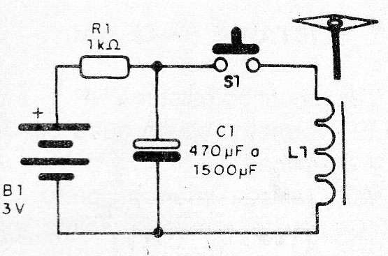Figura 1 - Circuito para el movimiento misterioso
Figura 1 - Circuito para el movimiento misterioso